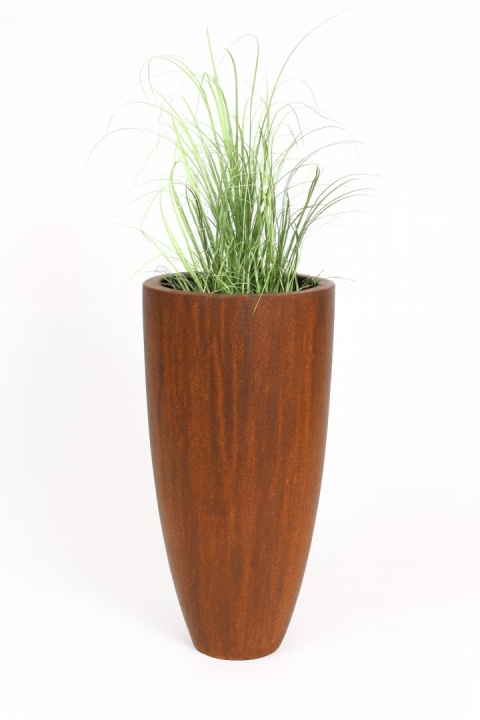 Donica z włókna szklanego CYGARO imitacja betonu lub cortenu