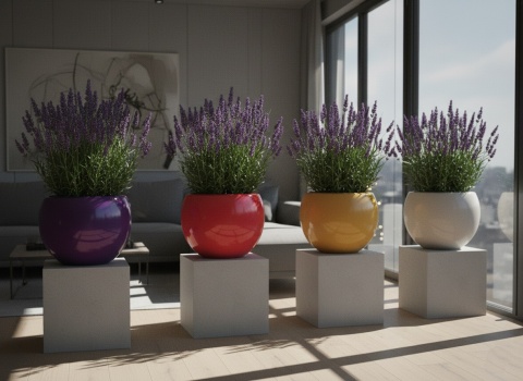 Donica z włókna szklanego KULKA MINI