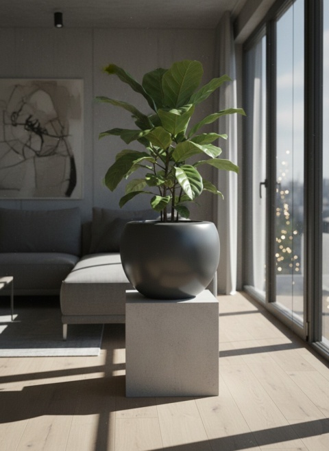 Donica z włókna szklanego KULKA MINI