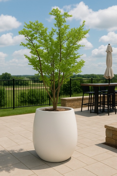 Donica z włókna szklanego LZA lakierowana