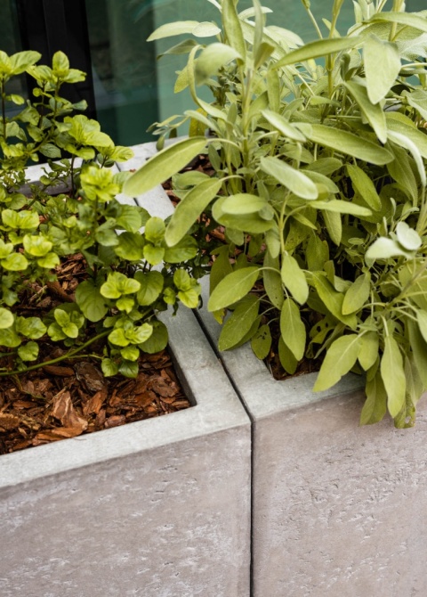 Donica z włókna szklanego PROSTOKĄT lakierowana. Rozmiary od 40cm do 250cm