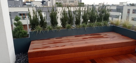 Donica z włókna szklanego PROSTOKĄT lakierowana. Rozmiary od 40cm do 250cm