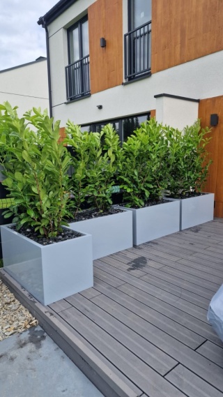 Donica z włókna szklanego PROSTOKĄT lakierowana. Rozmiary od 40cm do 250cm