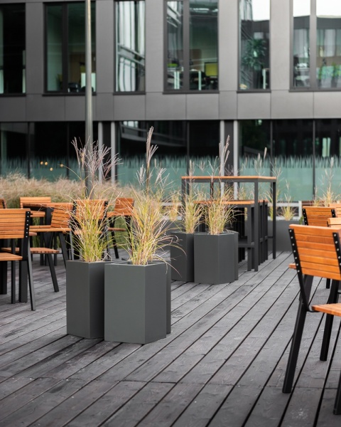 Donica z włókna szklanego KOLUMNA lakierowana