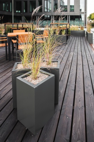 Donica z włókna szklanego KOLUMNA lakierowana