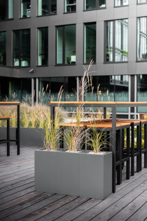 Donica z włókna szklanego KOLUMNA lakierowana