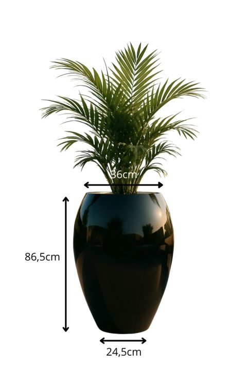 Donica z włókna szklanego WAZA lakierowana