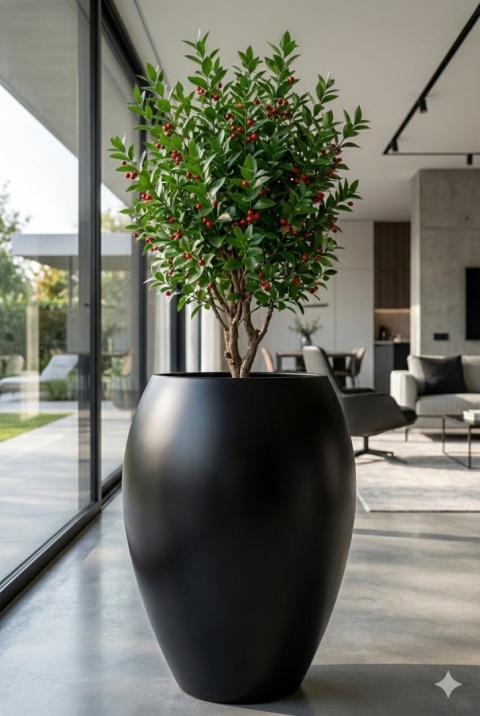 Donica z włókna szklanego WAZA lakierowana