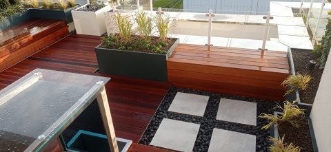 Donica z włókna szklanego PROSTOKĄT lakierowana. Rozmiary od 40cm do 250cm