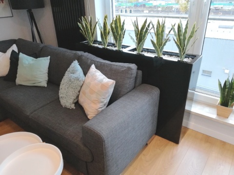 Donica z włókna szklanego ŚCIANKA lakierowana