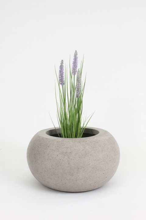 Donica z włókna szklanego UFO imitacja betonu lub cortenu