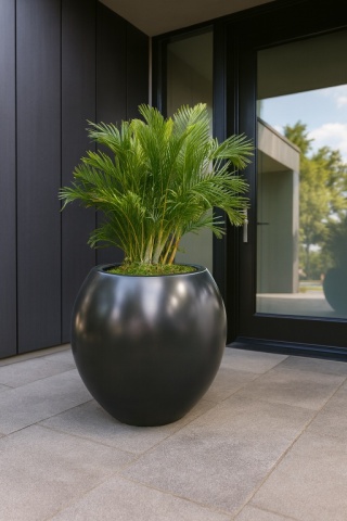 Donica z włókna szklanego KULA lakierowana