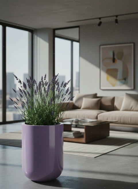 Donica z włókna szklanego FILAR lakierowana