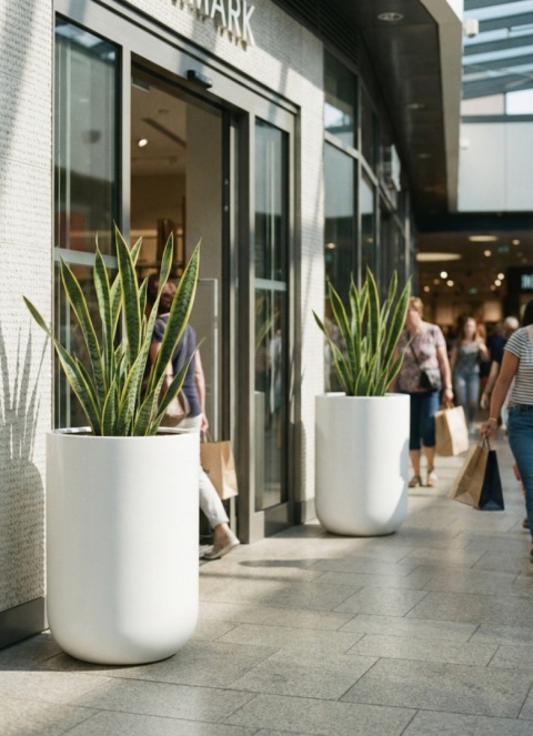 Donica z włókna szklanego FILAR lakierowana